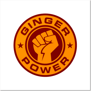 Ginger Power Posters and Art